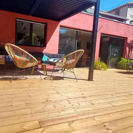 Апартаменты Piscine Privee, Jardin Et Parking Au Coeur De Ла-Сьота